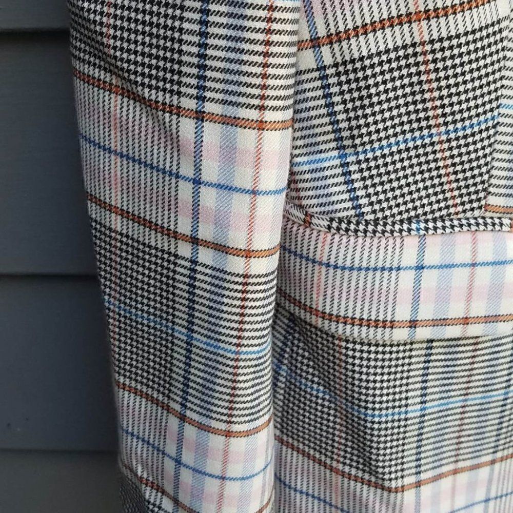 NWT!! Riley & Rae Multi Color Plaid Blazer Size 8 - Picture 5 of 11